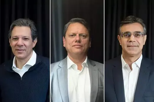 Campanha acirrada projeta debate tenso entre Haddad, Tarcísio e Rodrigo Garcia