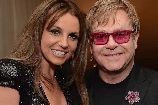 Elton John divulga trecho de parceria com Britney Spears