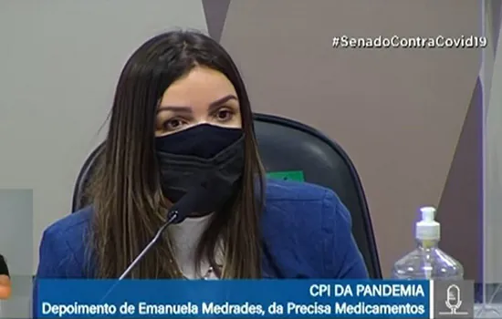 CPI: Emanuela Medrades diz que não existem irregularidades na compra da Covaxin