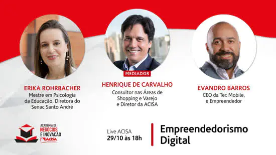 Live aborda oportunidades e desafios do empreendedorismo digital