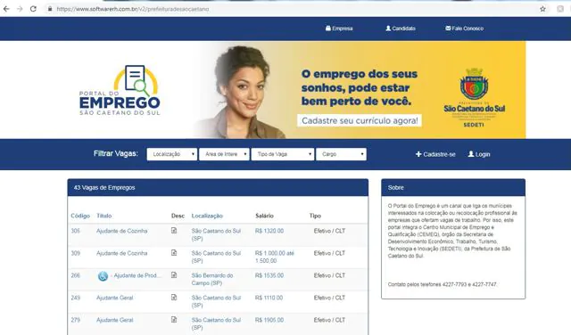 São Caetano realiza 1ª Expo Portal do Emprego