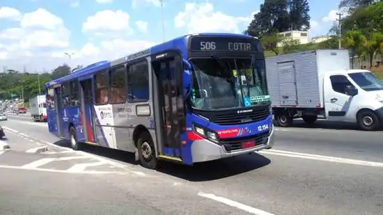 Linhas da EMTU em Taboão da Serra