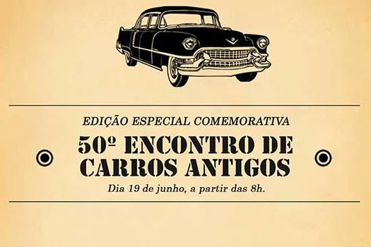 50º Encontro de Carros Antigos será especial