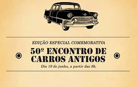 50º Encontro de Carros Antigos será especial