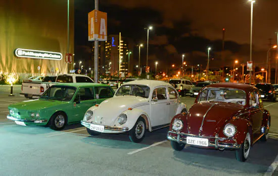 Encontro de Carros Antigos do ParkShoppingSãoCaetano terá o tema Noite Volks