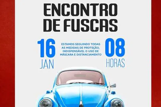 São Bernardo Plaza sedia tradicional encontro do Dia Nacional do Fusca