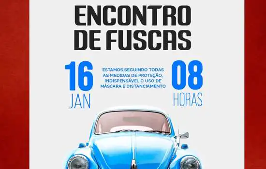 São Bernardo Plaza sedia tradicional encontro do Dia Nacional do Fusca