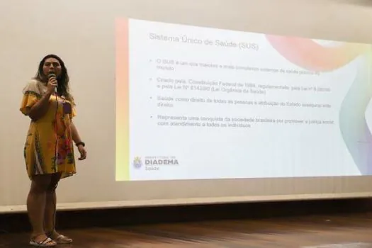 Aula inaugural marca nova política de formação para os trabalhadores da saúde de Diadema