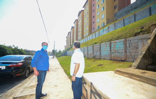 São Bernardo finaliza obras de contenção de encosta no bairro Cooperativa