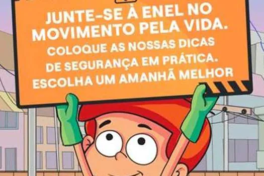 Enel Brasil leva campanha de segurança com a rede elétrica para o universo dos games