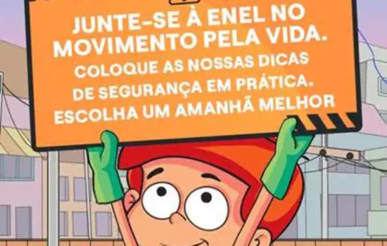 Enel Brasil leva campanha de segurança com a rede elétrica para o universo dos games