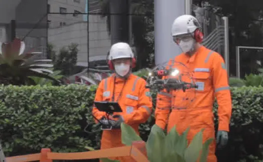 ENEL SP investe em tecnologia para inspeções na rede subterrânea com uso de drone