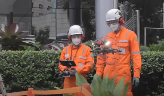 ENEL SP investe em tecnologia para inspeções na rede subterrânea com uso de drone