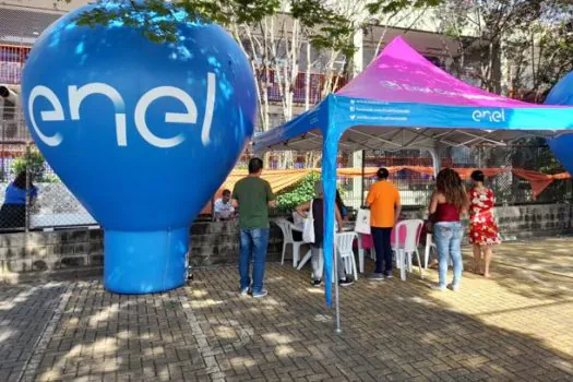 Enel SP realiza ações para troca de geladeiras e lâmpadas em Diadema