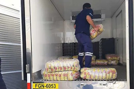 Engefood doa 850 quilos de feijão para o FSS de São Caetano do Sul