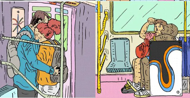 Exposição de ilustradora metroviária chega à Estação República do Metrô