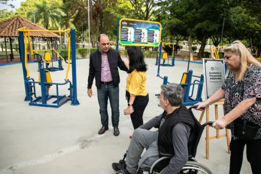 Parque Chico Mendes ganha Academia Adaptada e Playground Acessível