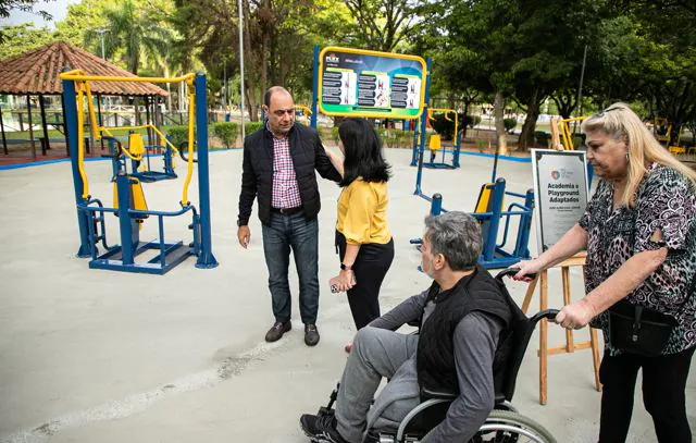 Parque Chico Mendes ganha Academia Adaptada e Playground Acessível