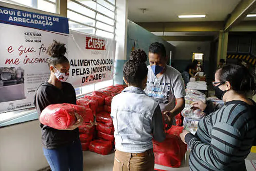 Campanha garante alimentos para mais de 40 mil famílias em Diadema