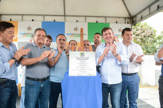 Prefeito Orlando Morando entrega canalização do córrego Pindorama