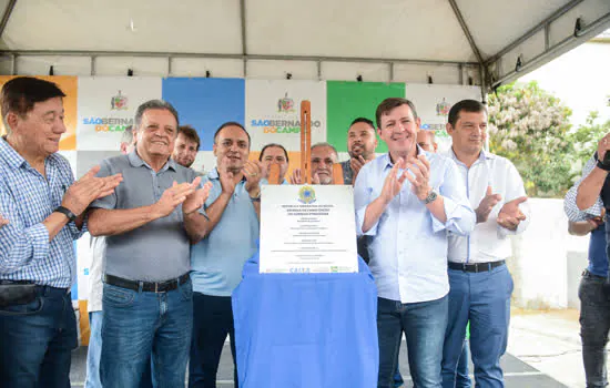 Prefeito Orlando Morando entrega canalização do córrego Pindorama