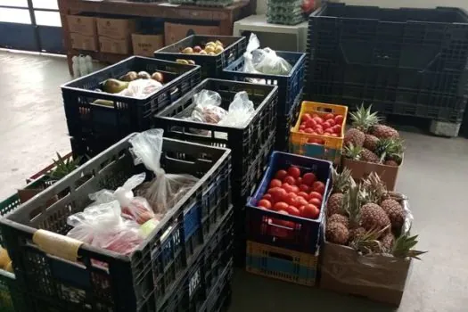 Ribeirão Pires entrega 900kg de alimentos para entidades sociais