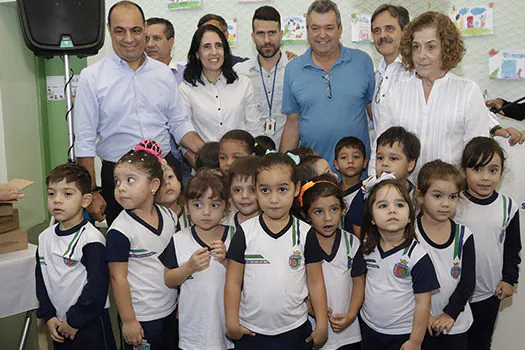 Material escolar chega às escolas infantis de São Caetano do Sul