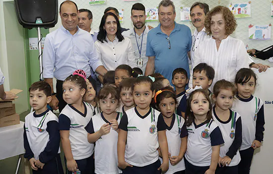 Material escolar chega às escolas infantis de São Caetano do Sul