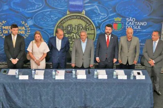 Câmara de São Caetano sedia evento de entrega da Medalha Di Thiene