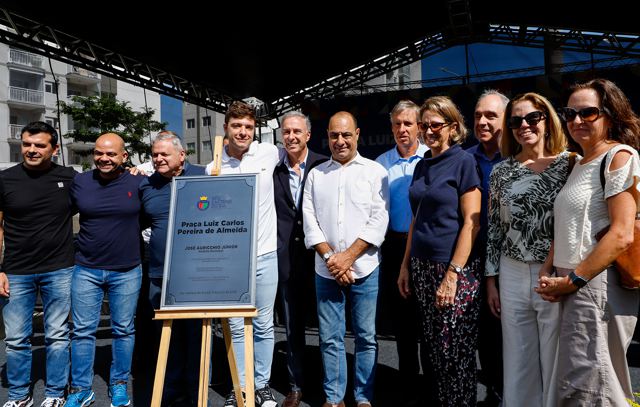 Auricchio inaugura a Praça da Família Luiz Carlos Pereira de Almeida