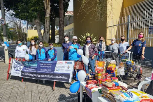 Selj de São Caetano entrega 1,6 tonelada de doações ao Fundo Social