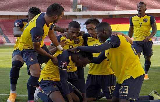 Equador vence Bolívia fora de casa e sobe na tabela das Eliminatórias