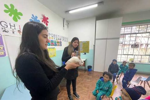 Equipe Ambiental de Ribeirão Pires realiza palestra em Colégio