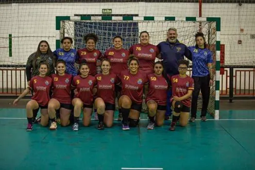 Handebol feminino de Diadema fica em terceiro lugar nos Jogos Regionais