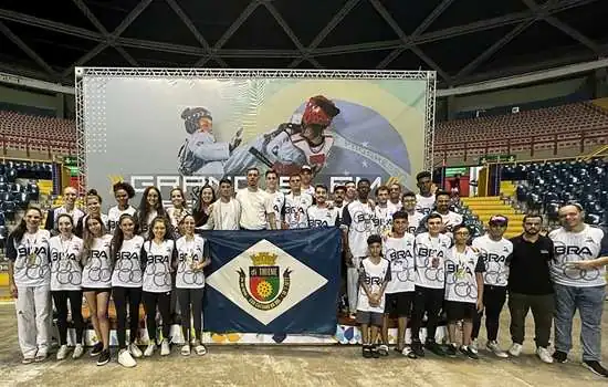 São Caetano conquista 17 medalhas em Grand Slam de Taekwondo