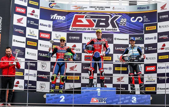 Eric Granado é o segundo mais rápido e vai ao pódio no Espanhol de Superbike 2022