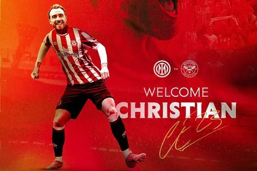 Eriksen assina com Brentford e volta a jogar quase 8 meses após parada cardíaca