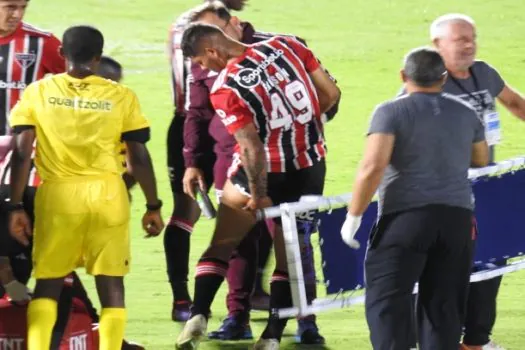 Exame confirma estiramento e Erison deve desfalcar São Paulo na Copa Sul-Americana