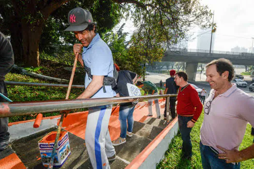 Escadarias de São Bernardo recebem vida nova com projeto da Cultura