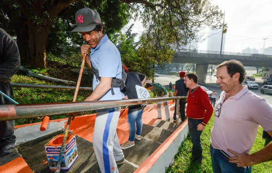 Escadarias de São Bernardo recebem vida nova com projeto da Cultura