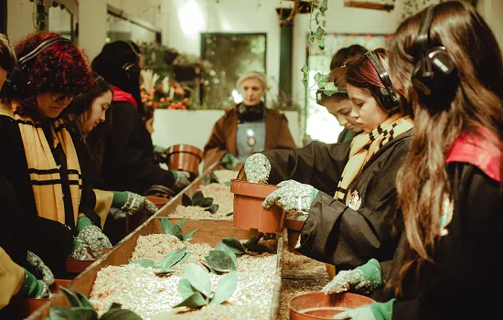 Escola de Magia e Bruxaria do Brasil recebe alunos em Campos do Jordão