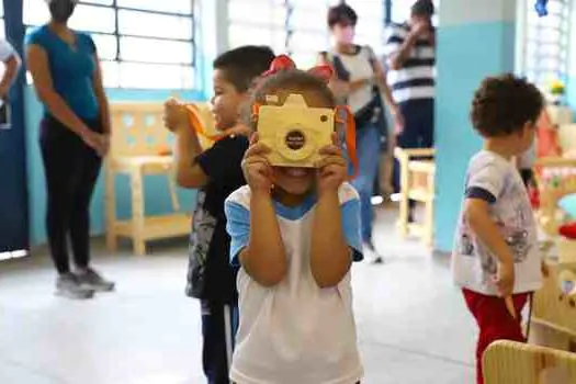 Diadema lança Parque Espaço da 1ª infância na EMEB Eva Maria dos Santos