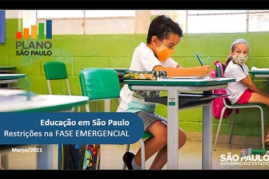 Escolas da rede estadual estarão abertas para alimentação e distribuição de materiais