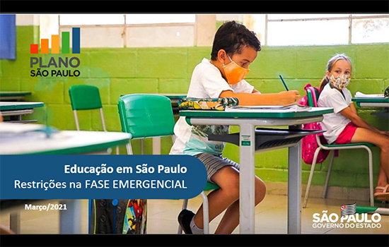 Escolas da rede estadual estarão abertas para alimentação e distribuição de materiais