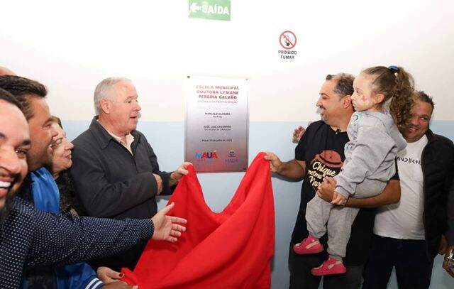 Mauá entrega Escola Municipal Lysiane Pereira Galvão revitalizada