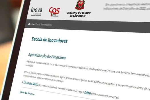 CPS seleciona ideias de empreendedorismo para Escola de Inovadores