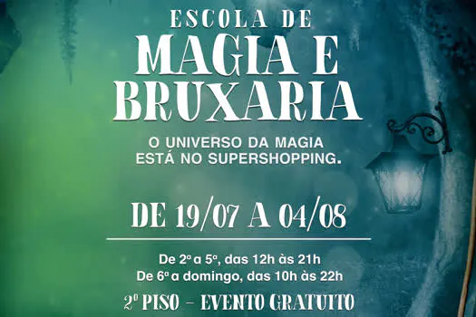 Escola de Magia e Bruxaria do Brasil chega ao SuperShopping Osasco