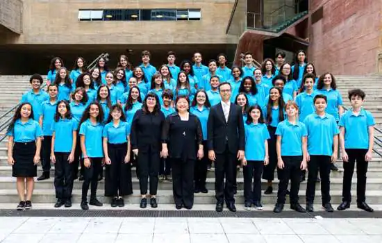 Ribeirão Pires promove espetáculo do Coro Infantojuvenil da Escola de Música de SP