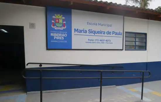 Ribeirão Pires revitaliza mais duas escolas