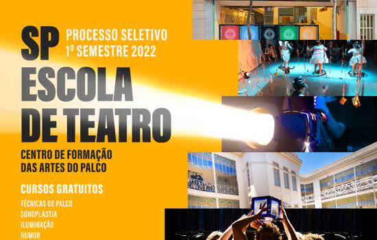 SP Escola de Teatro oferece cursos técnicos e gratuitos